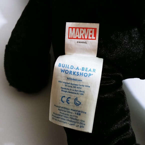Build a Bear Black Panther Plush Marvel Character Stuffed Animal (su1) - Picture 3 of 5